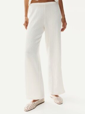 H&M textured to pull on pants